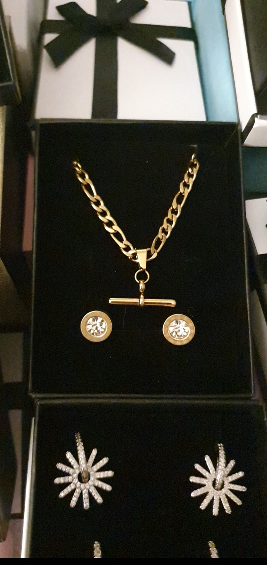 T Bar Gold Set