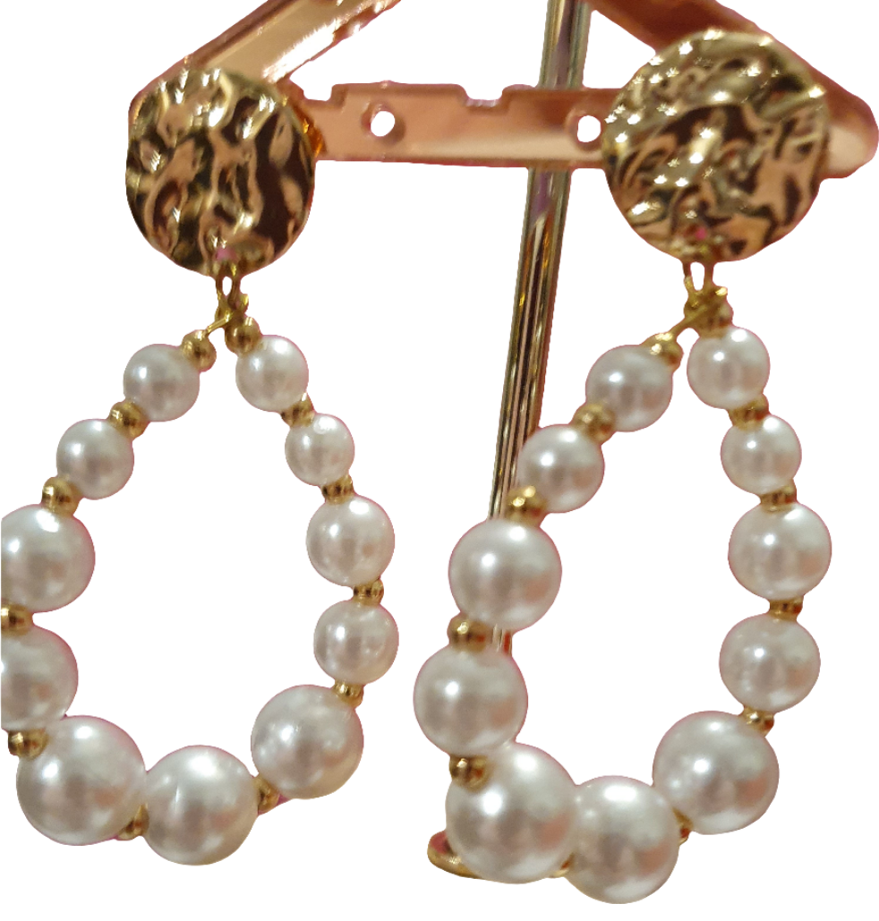 Precious Pearl Clip On Earrings