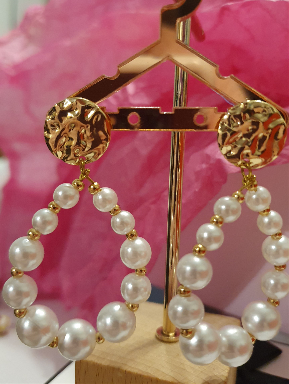 Precious Pearl Clip On Earrings