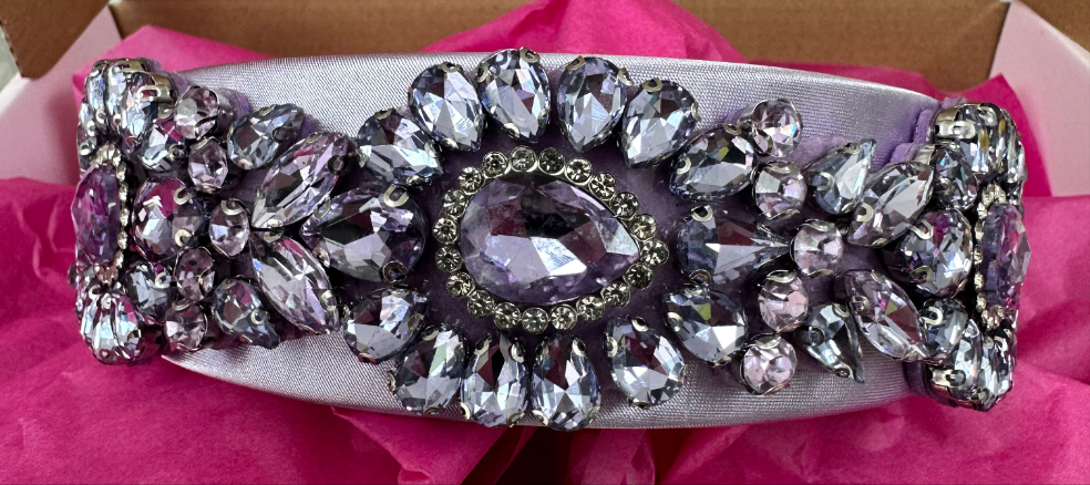 Celestial lilac hairband