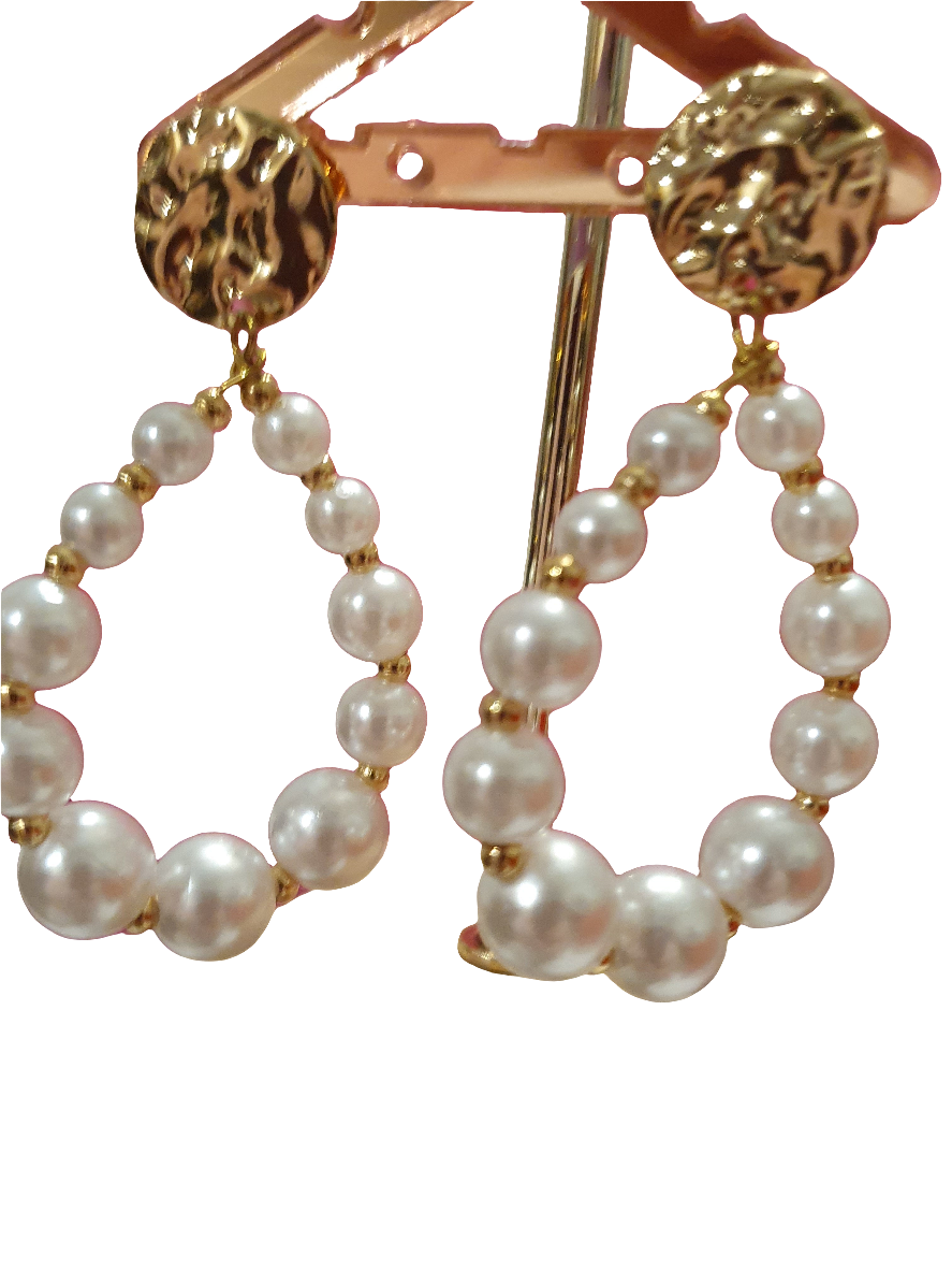 Precious Pearl Clip On Earrings