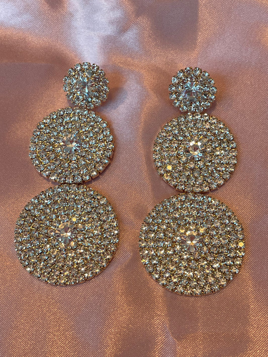 Sassy Earrings Silver