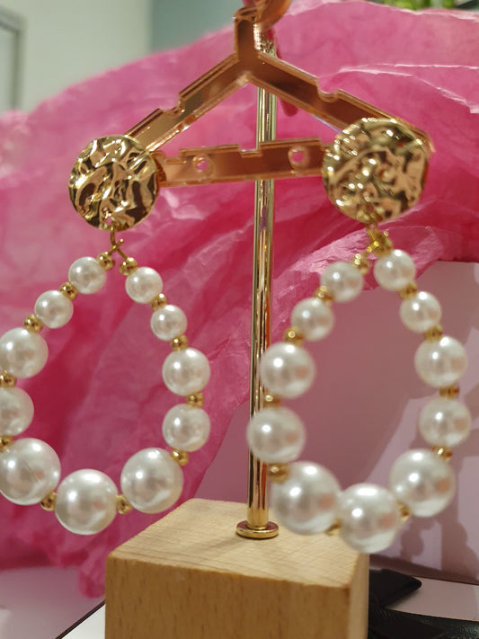 Precious Pearl Clip On Earrings