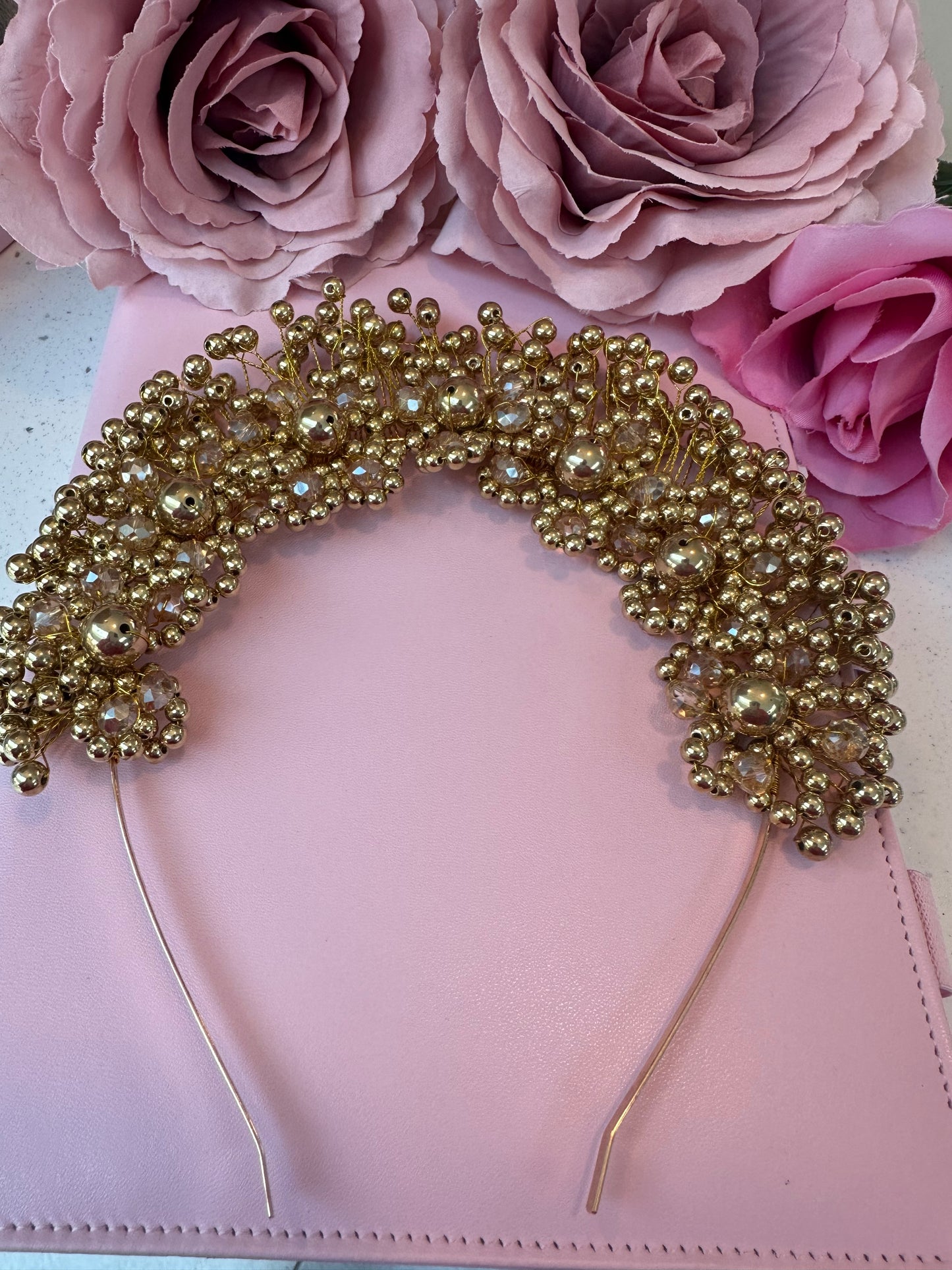 The Aphrodite Gold Headpiece