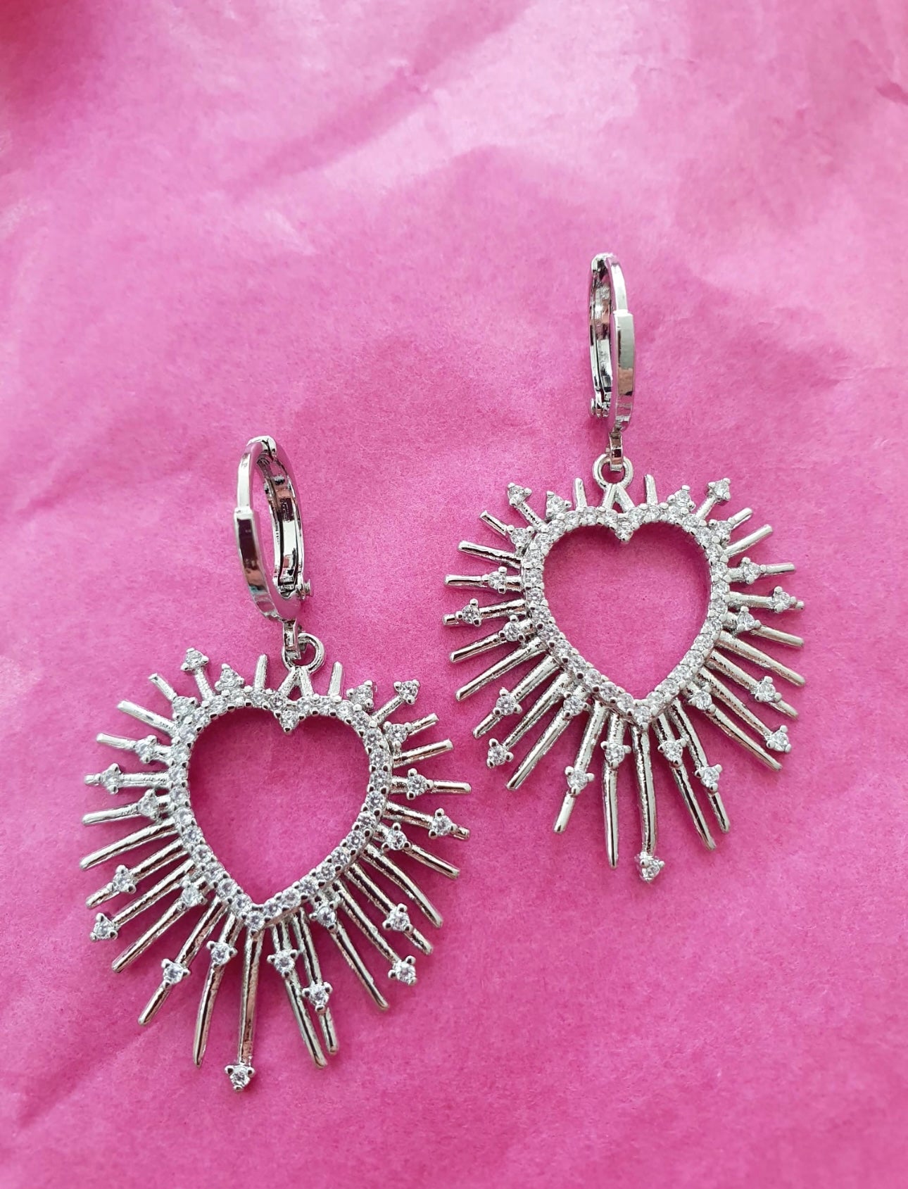 Beloved Silver Earrings