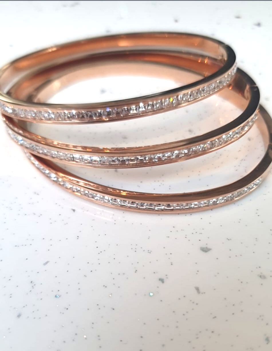 Capri Rose Gold Bangle