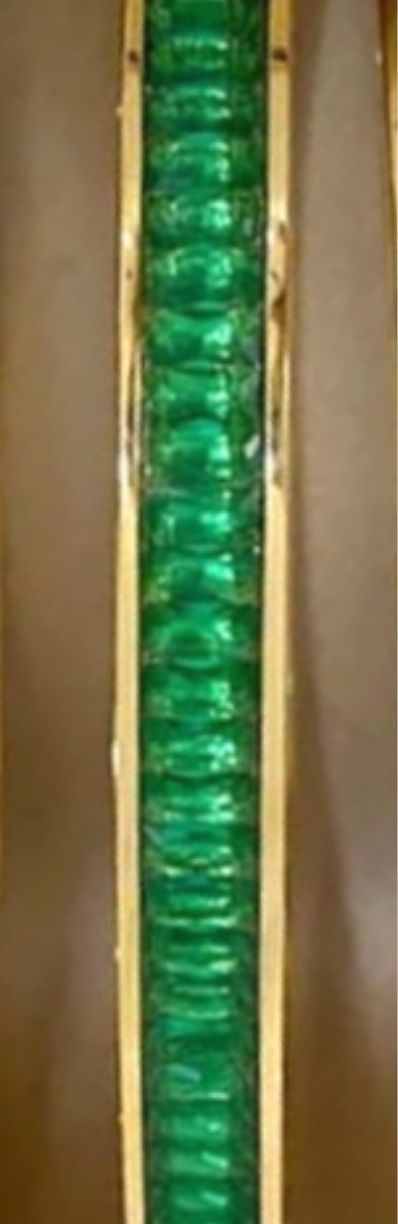 Athena Green Bangle