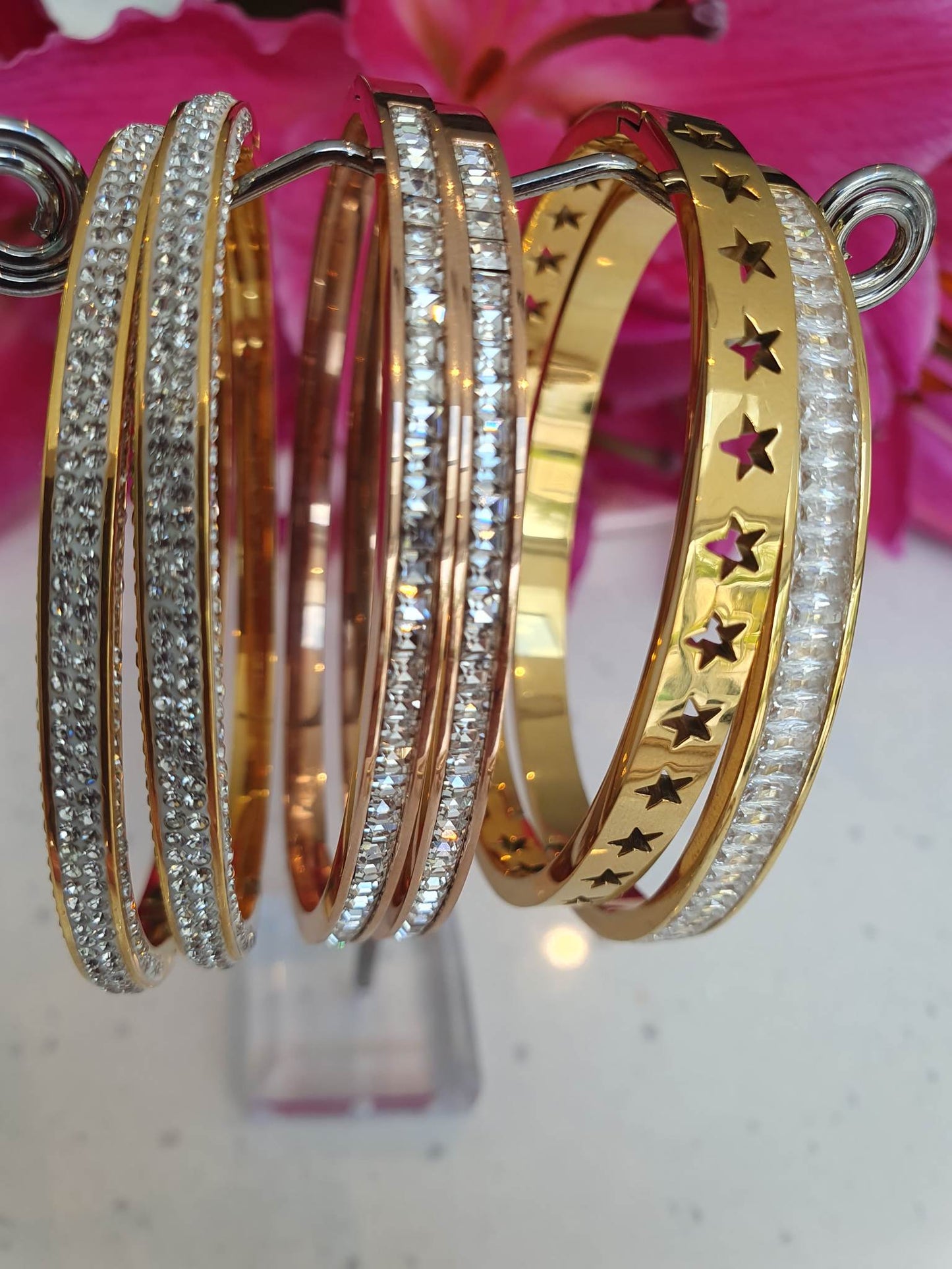 Athena Gold Bangle