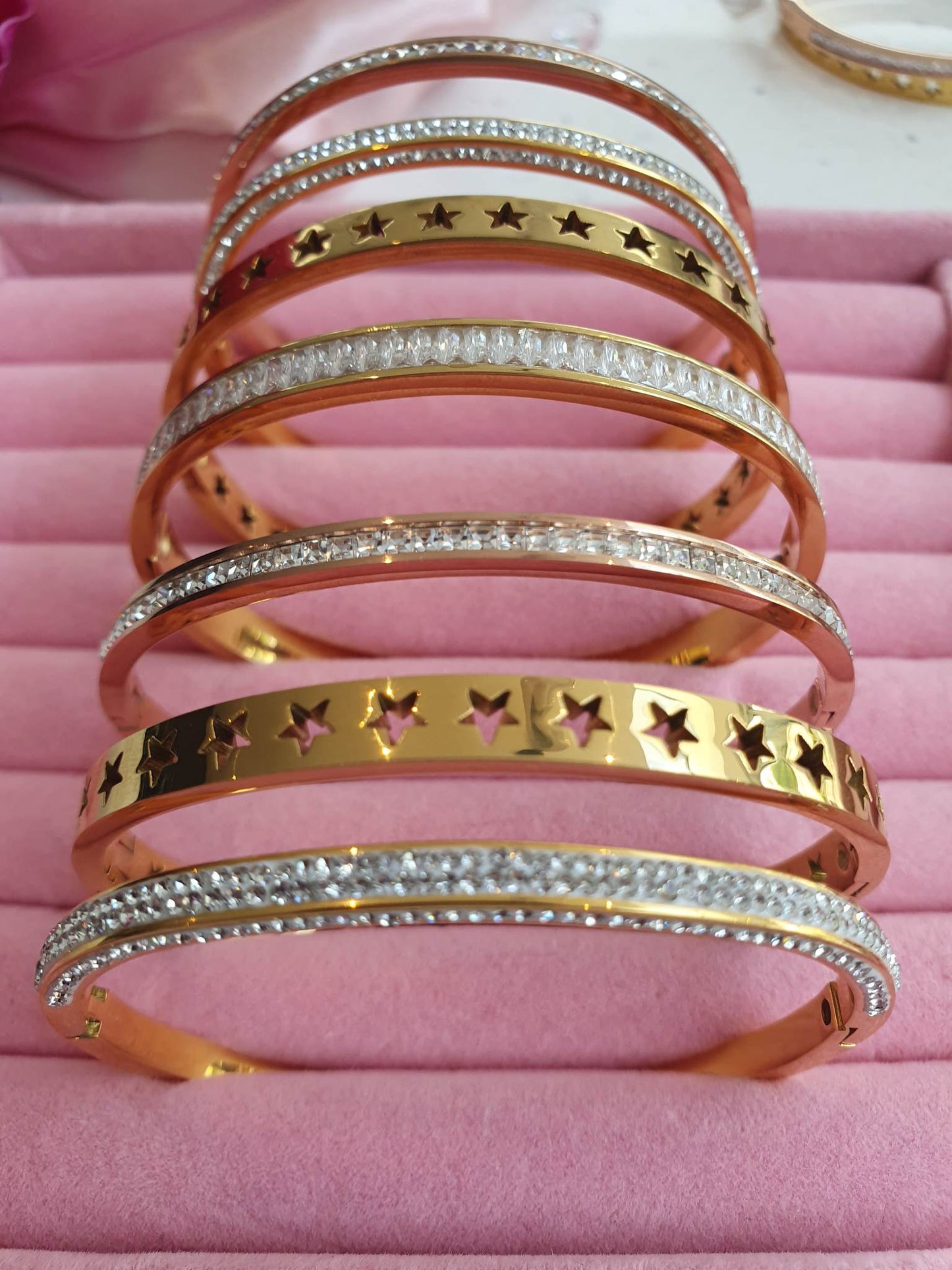 Athena Gold Bangle